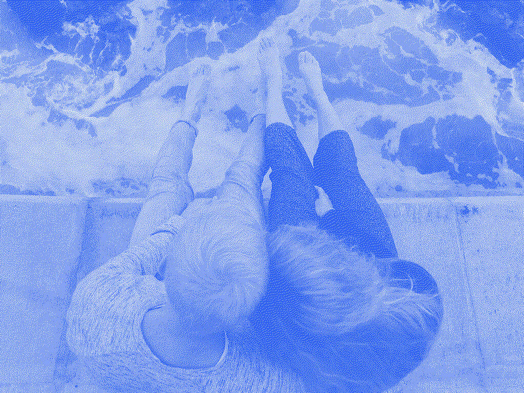 Two women at the seaside